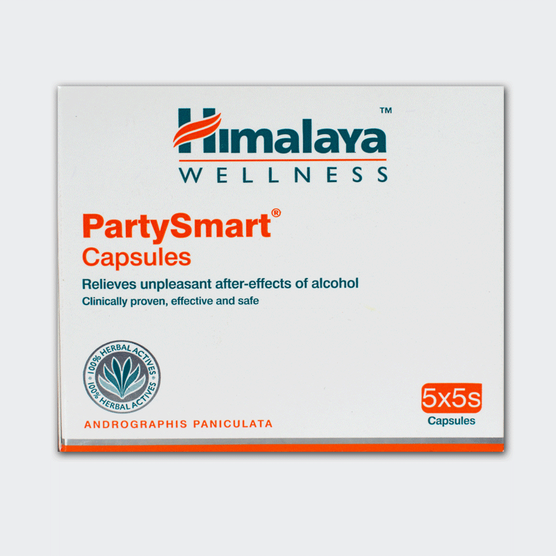 Party Smart Capsule (5Caps) - Himalaya - AyurCentral Online